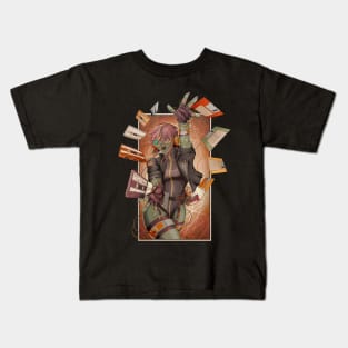 Cyberpunk Girl Kids T-Shirt